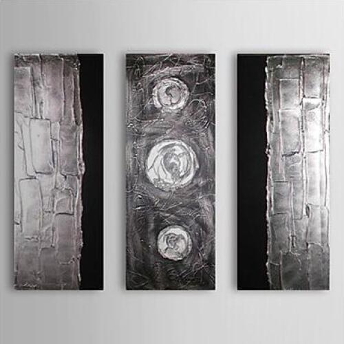 3 Panel Hand painted Modern Abstract Oil Paintings on Canvas Canvas Painting Artwork Cuadros Pictures for Living Room Home Decor