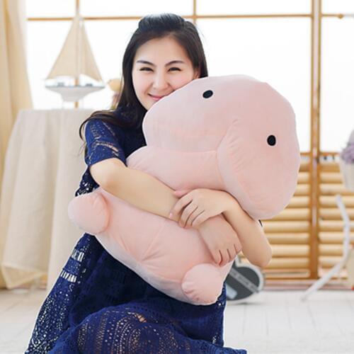 30/50cm Cartoon Kawaii Plush Penis Toy Doll Soft Stuffed Creative Simulation Pillow Cute Sexy Creative Toy Gift for Girlfriend