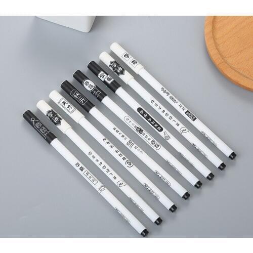 40 pcs Creative Stationery Learning Hegemonism Holy Neutral Pen Individual Character Learning Office Waterborne Signature