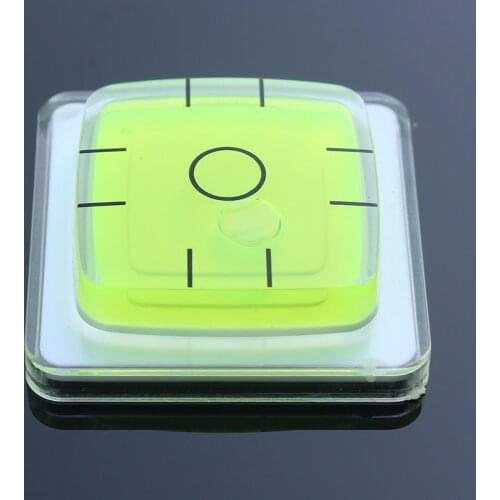 Acrylic Square Universal Spirit Level Bubble Horizontal Measuring Instrument Trailer Caravan Leveler