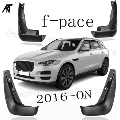 Car Mudflaps for Jaguar F-PACE 2016- 2019 FPACE F PACE Fender Mud Flaps Guard Splash Flap Mudguards Accessories