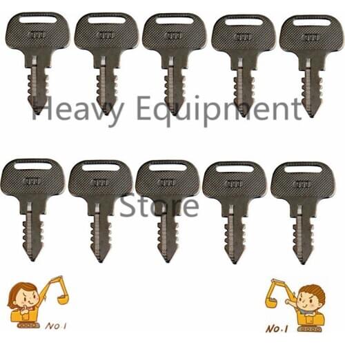 10Pcs 393 Ignition Key 18510-63720 18510-63620 for Kubota Tractor M Series