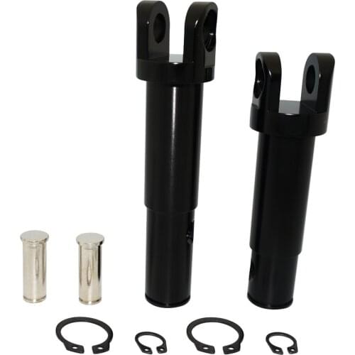 Motorcycle Footpeg Mount Forward Control Conversion Kits For Harley Sportster 1200 2011-2017 Black