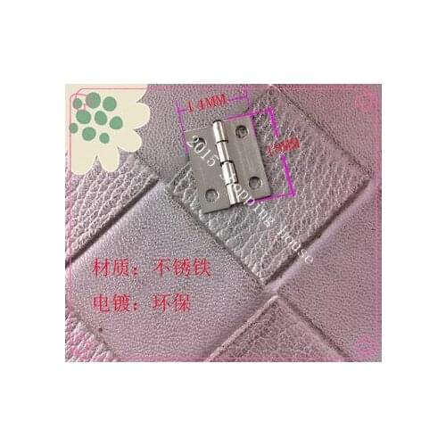 Stainless steel hinge hinge bags flat open small gift box 14MM*18MM