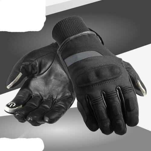 New Winter Warm Waterproof Windproof Protective Motorcycle Gloves motocros Motorbike Riding leather Moto Ski Gloves