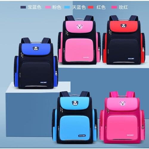 Schoolbag for Elementary School Students Customizable Space Bag Manufacturers Direct Selling hu ji Waterproof CHILDRENS School