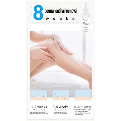 10ml Hair Spray Hair Inhibitor Spray Removal Serum Spray Stop Hair Growth Painless Beard Legs Armpit Hair Removal