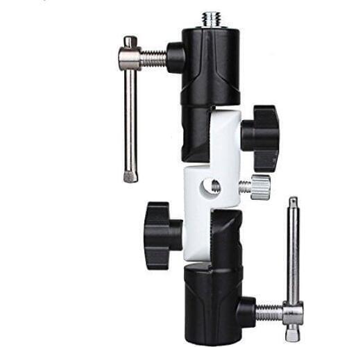 U-shape Type Swivel Flash Bracket for Umbrella Holder Light Stand Adapter Canon