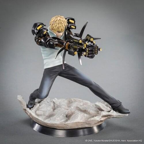 15cm NEW Anime Xtra One Punch Man Genos Battle State Ver. 1/7 scale PVC action figure model children toys doll gift Brinquedos