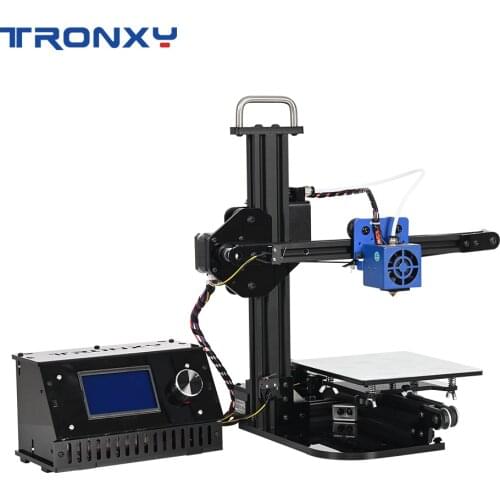 Tronxy X1 3D Printer I3 Impresora Pulley Version Linear Guide Imprimante LCD Display DIY High Precision Print Support Off-line
