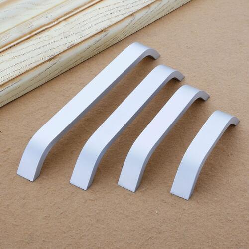 Big Home Goods High Grade Door Handle Aluminium Alloy Modern Style Decorative Furniture Door Handles For Interior Doors