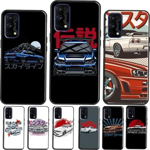 Tokyo Racing car Case For Realme GT Neo C3 C11 C15 Q3 6 7 8 Pro Phone Cover For OnePlus 8 9 Pro 8T 9R Nord