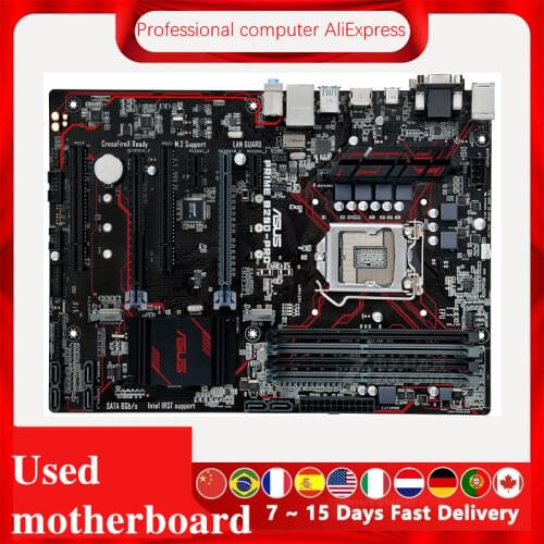 For Asus PRIME B250-PRO Original Used Desktop Intel B250 B250M DDR4 Motherboard LGA 1151 i7/i5/i3 USB3.0 SATA3