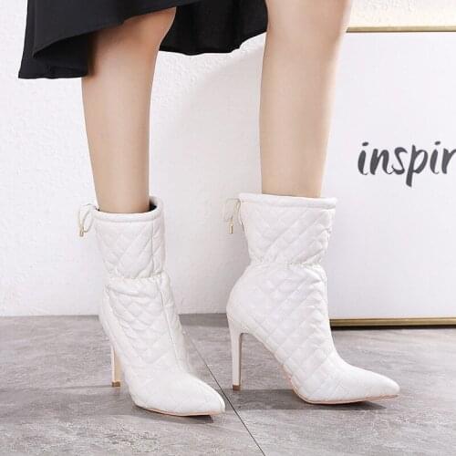 European and American Super High Heel Ladies Boots Stiletto Women Boots Sexy Straps Personality