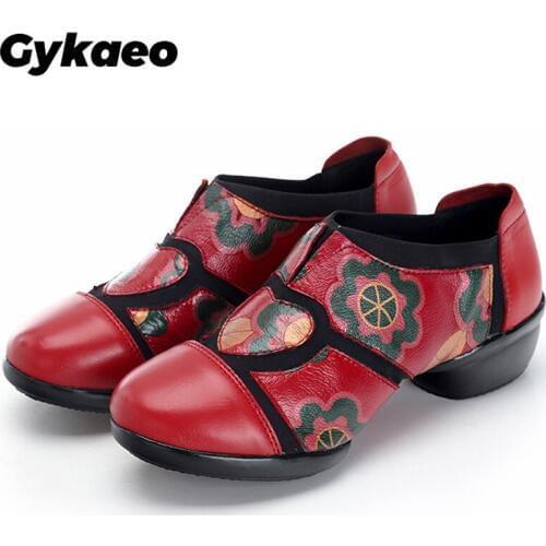 Кожаные туфли-лодочки Gykaeo China At AliExpress