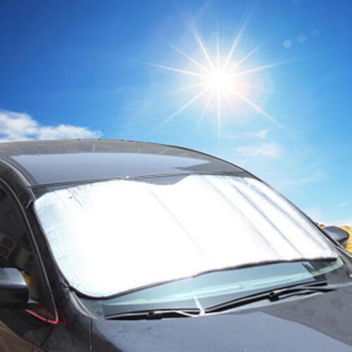 JEAZEA 140*70CM Car Sun Front Rear Window Shade Window Sunshade Covers Visor Shield Screen Windscreen Block Folding UV Protect