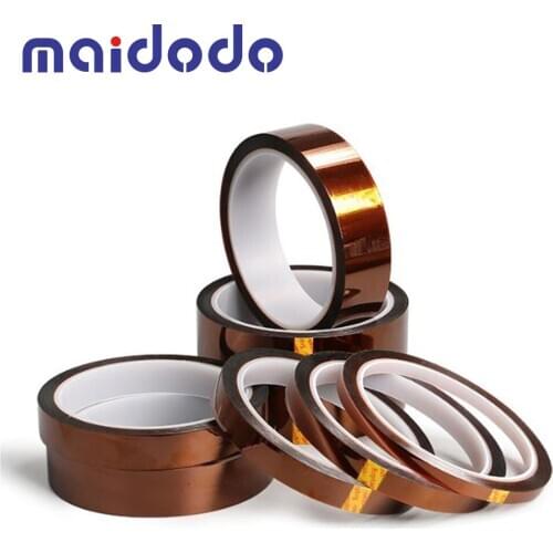 Maidodo 33M High Temperature Heat BGA Tape Thermal Insulation Tape Polyimide Adhesive Insulating adhesive Tape 3D printing Board