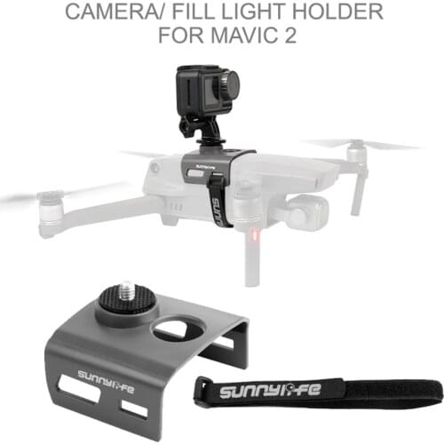 Multifunction Camera Fill Light Holder Mount Bracket For DJI Mavic 2 PRO /ZOOM OSMO ACTION