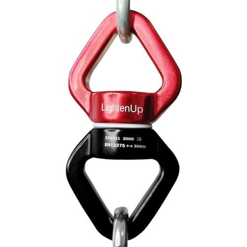 Rock Climbing Kit Rotational Rope Swivel Connector Mountaineering Buckleg Rock Climbing Rope For Climbing