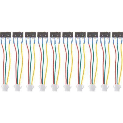 New Gas Water Heater Micro Switch Three Wires Small On-off Control Without Splinter 10 Pcs/lot General Electrical Use
