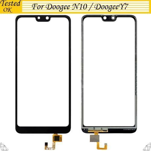 For Doogee N10 / Doogee Y7 Touch Screen Panel Perfect Repair Parts Glass With Digitizer Sensor Replacement