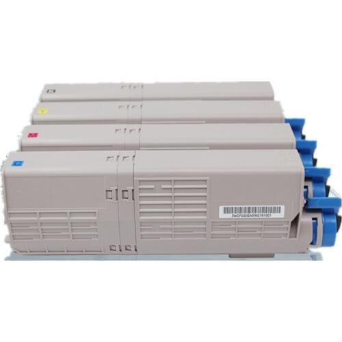 North America 4X Compatible for OKI C612n C612dn Color Toner Cartridge 46507504 46507503 46507502 46507501 for Okidata 612 C612