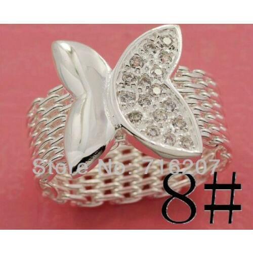 GY-PR159-8 Size US 8 # Free Shipping plated plated ring plated plated Fashion jewelry beja jvqa smza
