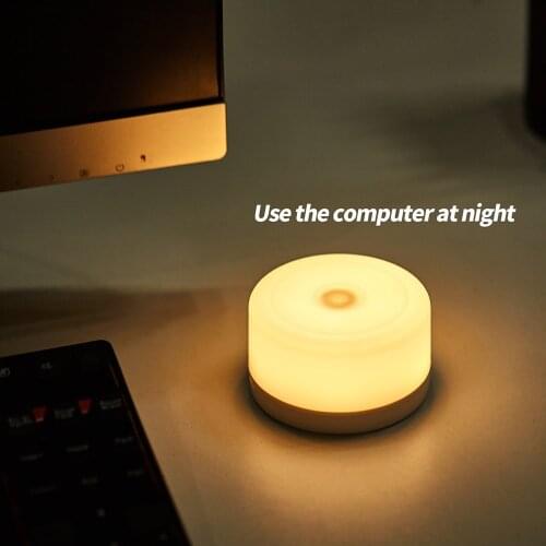 LED Touch Lamp Rechargeable Night Light Dimmable Kids Lights Childrens Lamp for Baby Room Bedside Bedroom Eye protection Lamp