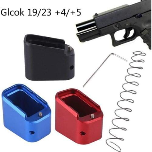 Tactical Mag Extension Base Pad Clock Tactical Aluminum Magazine Extensionbase Pad Aluminum Alloy Base Extender