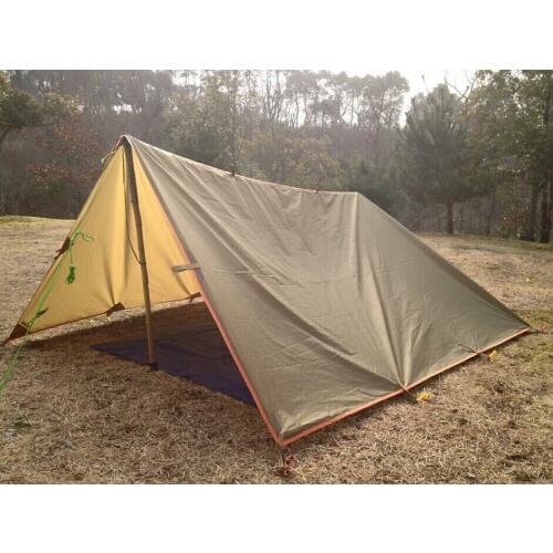 Outdoor brand Multifunction Waterproof windproof shade rain shed camping travel awning mat folding PU waterproof portable tents