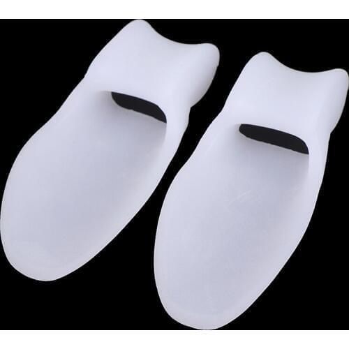 1 Pair Feet Care tool Silicone Gel Protector Toe Straightener Separator Alignment Pain Relief Thumb Corrector Orthotics