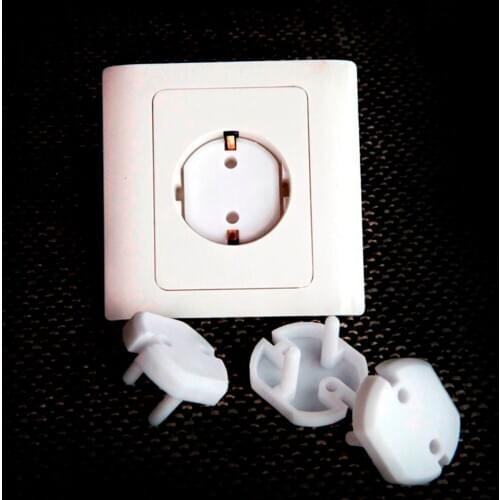 10Pcs Baby Kids Child Anti Electric Shock Plugs Protector Cover EU Power Socket Electrical Outlet Safety Guard Protection