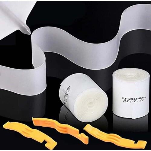 New 2pcs Bicycle Tire Liner Bike Puncture Proof Belt Protection Pad Cycling Anti-puncture Tyre Protector Tape 700 * 18C