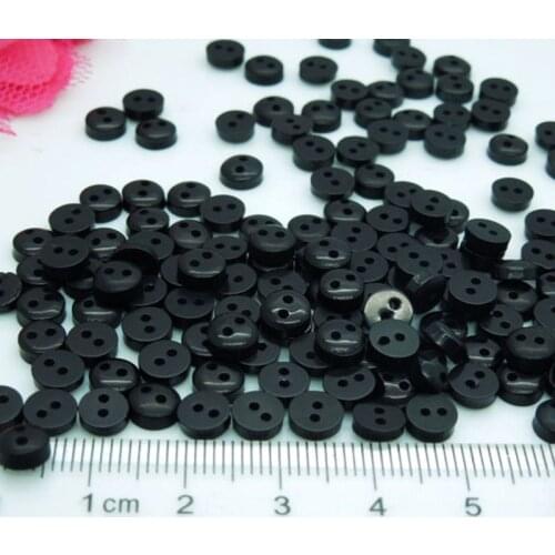 300pcs Mini Tiny Doll Figure Micro Doll Eye Sewing Buttons For Doll Toy toy scrapbook Handmade Accessories 6mm