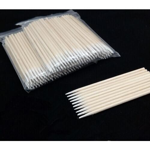 500pcs/set Disposable Makeup Cotton Swabs for Permanent Makeup Mini Individual Applicators Mascara Brush Tattoo Accessories