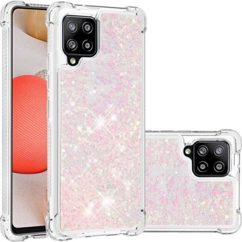 Quicksand Case For Samsung Galaxy A32 A52 A72 A42 Cover Glitter Silicone Shockproof Shining Case for Galaxy M31 M51 A02S A12