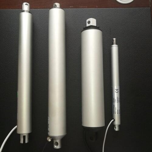 Pen type electric putter dc motor 12 v24v48v cylindrical tubular large thrust small riser diameter of 55 mm