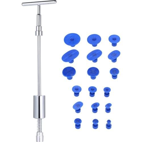 Car repair Tools Paintless Dent-Repair Dent Puller Kit Dents Removal Slide Hammer Glue Sticks Reverse auto body suction cup