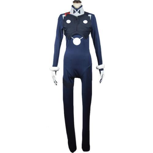 Anime DARLING in the FRANXX HIRO Cosplay Costume CODE : 016 Cosplay Battle Suit Jumpsuit