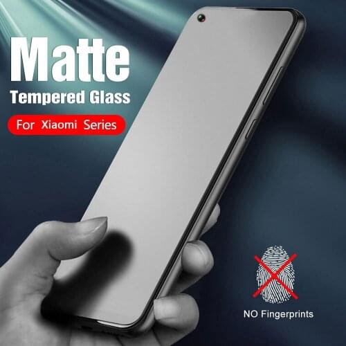 Matte Tempered Glass For Xiaomi Redmi Note 10 10S 9S 9 8T 8 Pro Max Pocophone F1 M3 X3 Pro 5G Screen Protector Redmi 9 9T 9A 9C