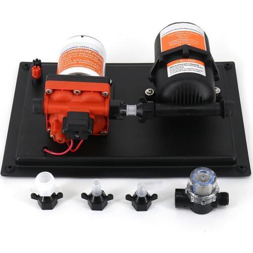 Water supply pressure tank Large flow diaphragm pump for RV yacht Electric booster stable water supply system