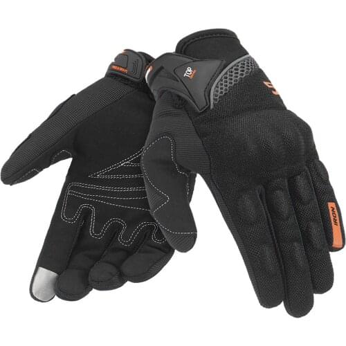 Motorcycle Gloves Summer Guantes Moto Breathable Full Finger Gloves Touch Screen Motorbike Riding Gloves Guantes Moto 6 Colour