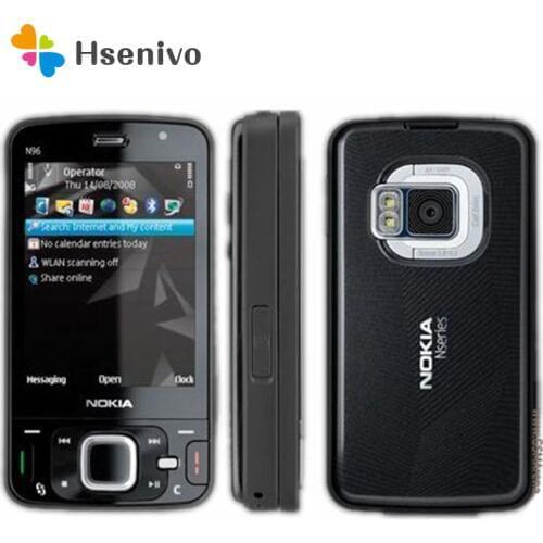 Nokia N96 Refurbished-Original Nokia N96 phone GSM 3G 16GB internal memory WIFI GPS 5MP,1 year warranty refurbished