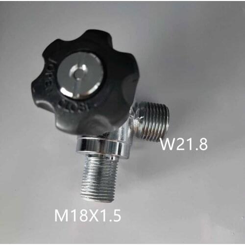 Aquarium CO2 Regulator Connector M18X1.5mm To w21.8 For Aquarium CO2 system Aquarium co2 Accessories