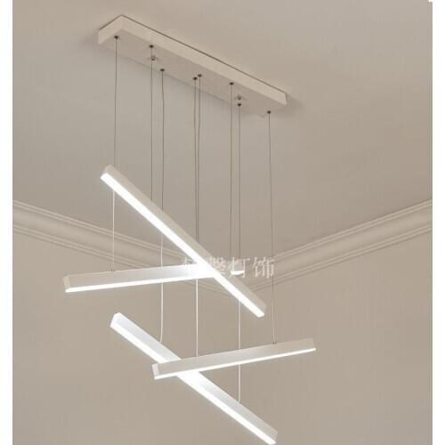 Modern Led Pendant Lights Indoor Lighting Dining Room Lamp Black Minimalist Pendant Lamps Home Decoration Lighting E27 S