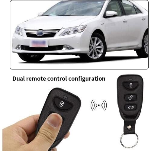 12V New Universal Car Auto Remote Central Kit Door Lock Locking Keyless Entry System Car Key Accessories Hot Selling