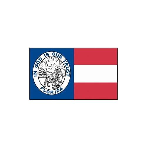 90*150cm florida state flag 1861