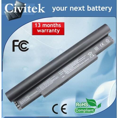 Laptop battery NC10-KA01US ND10 series NC20 ND10 ND20 N110 N120 N130 for samsung Black