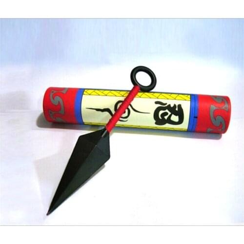 26cm Cosplay Anime Metal Kunai Weapon Ninja Weapon Sasuke Kakashi Animation Accessories Alloy Kuwu Model Prop