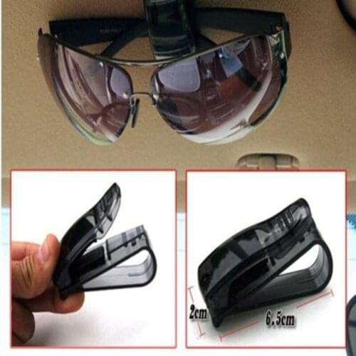 Car Glasses Holder Car Bill Holder Sun Visor Sunglasses Car Portable Glasses Holder Auto Accessories